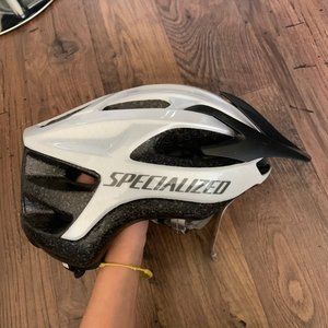 Specialized Black and White Cycling Helmet